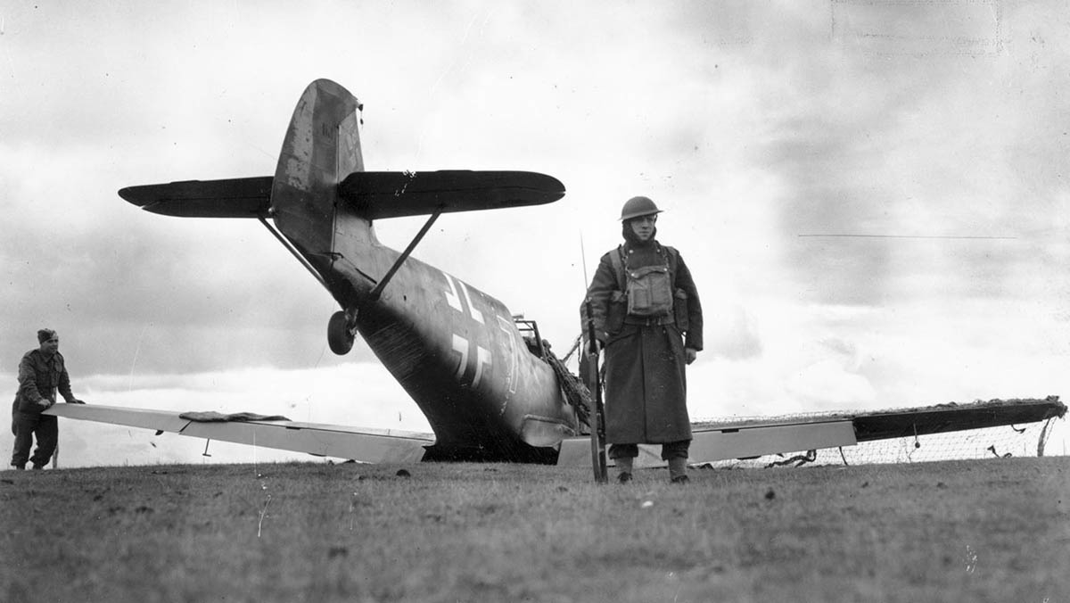 messerschmidt shot down