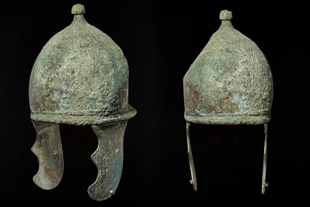montefortino roman helmet
