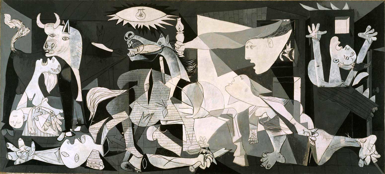 picasso's gurenica cento arte reina sofia