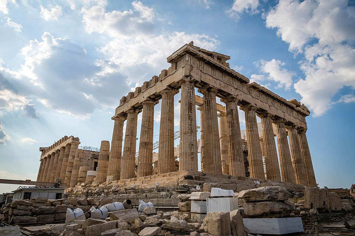 parthenon ancient greece greek ruins