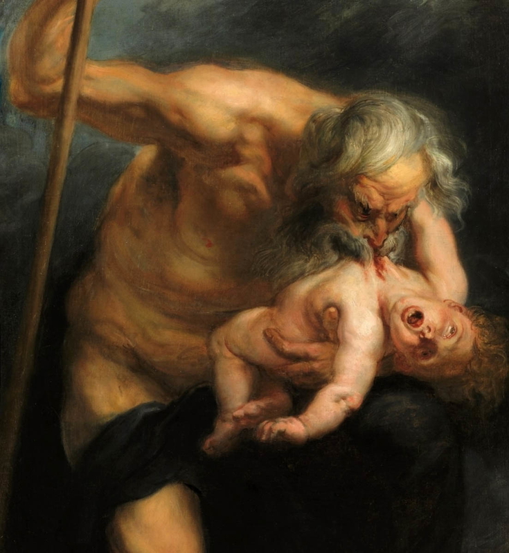 peter paul rubens saturn uranus greek mythology