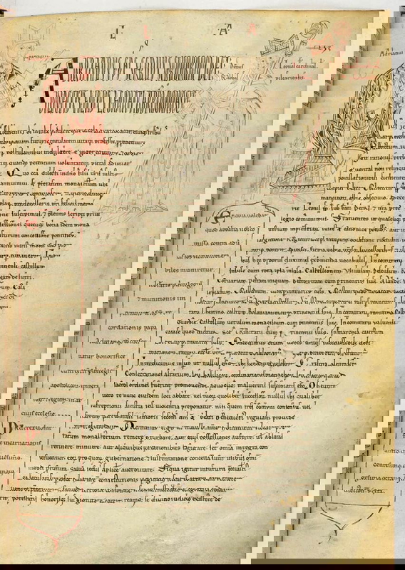pope adrian manuscript