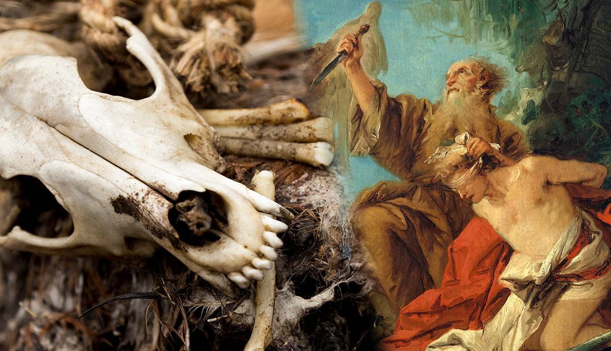 sacrifice Isaac skull west africa