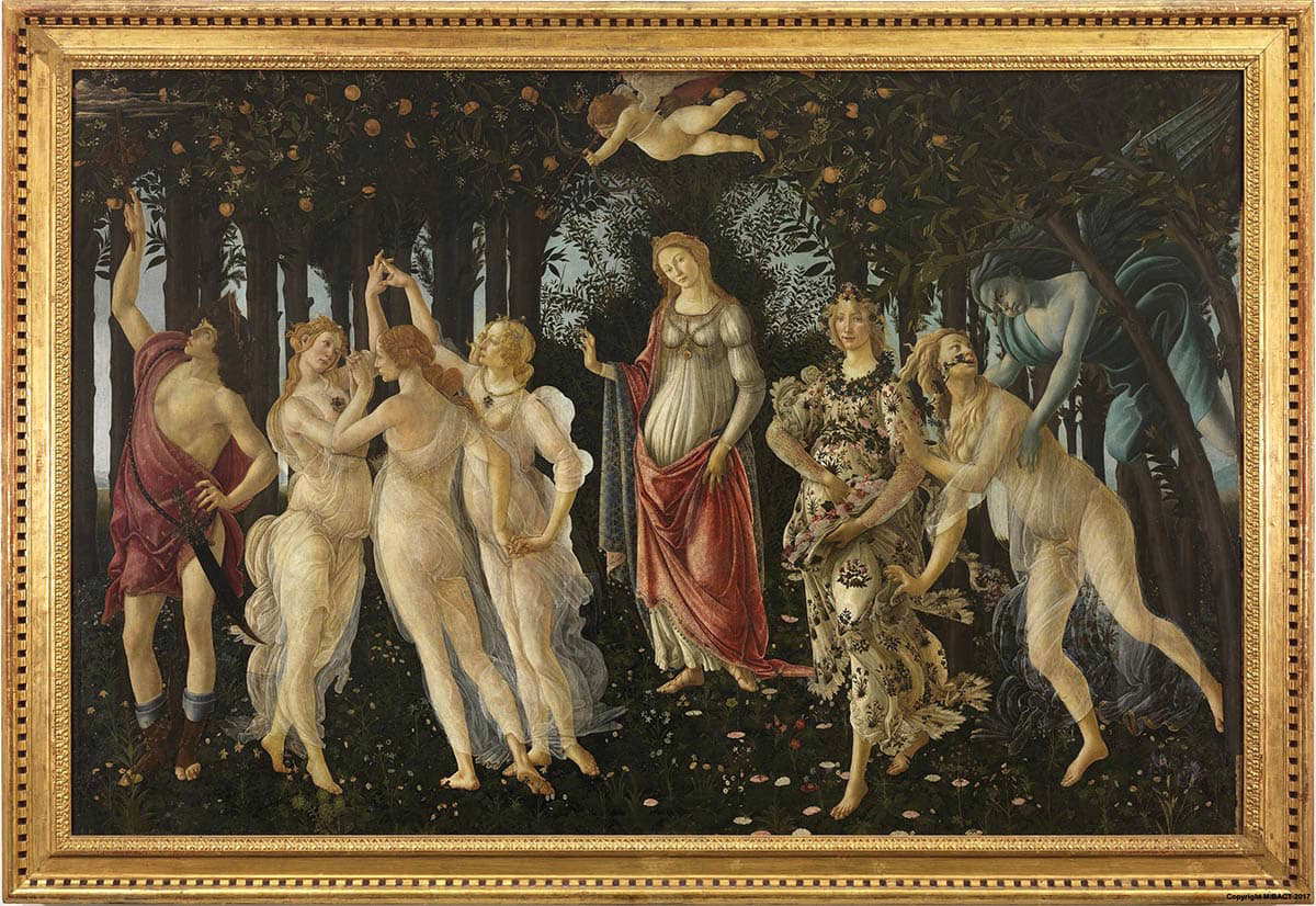 sandro botticelli primavera renaissance painting