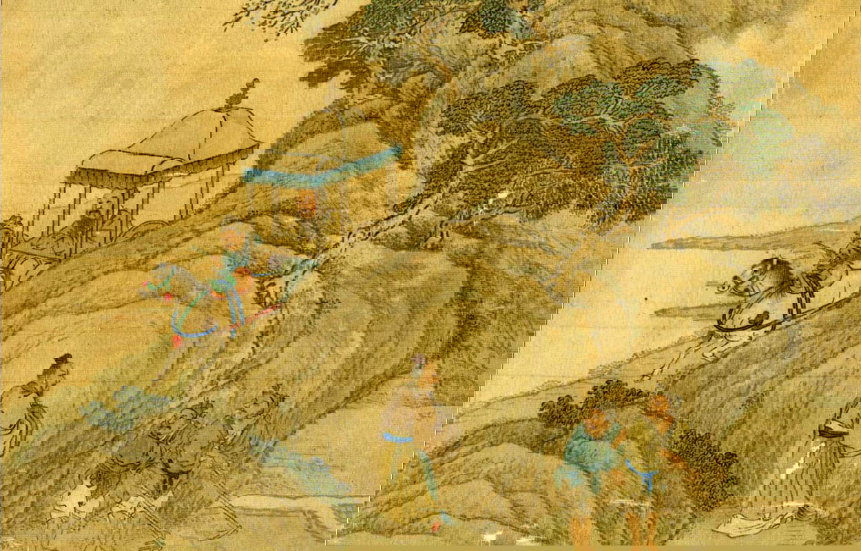 scene life confucius silk