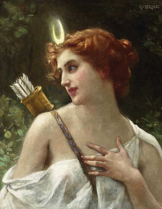 seignac diana huntress artemis hippolytus