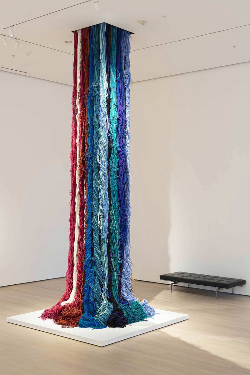 sheila hicks fabric sculpture