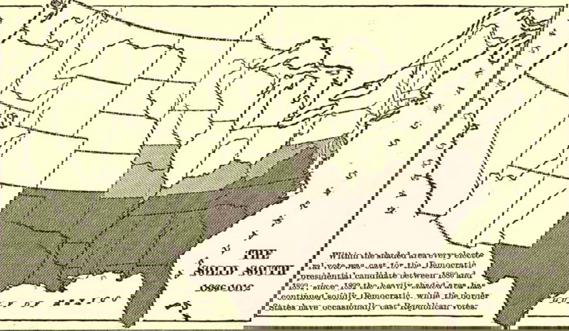 solid south voting american civil war
