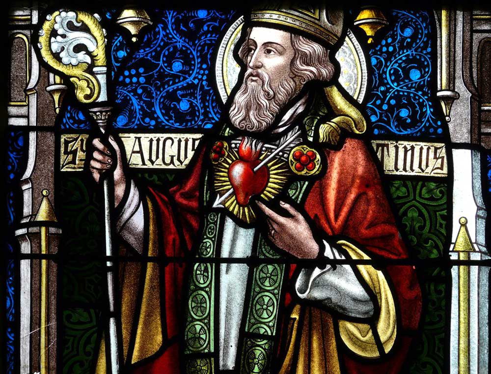 st augustine stain glass window