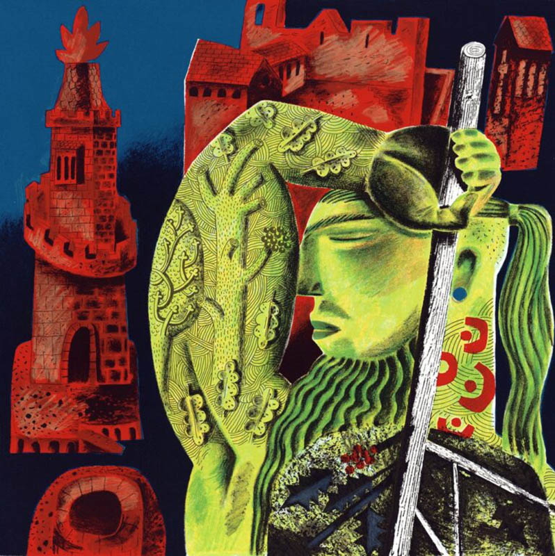 the green knight arrives