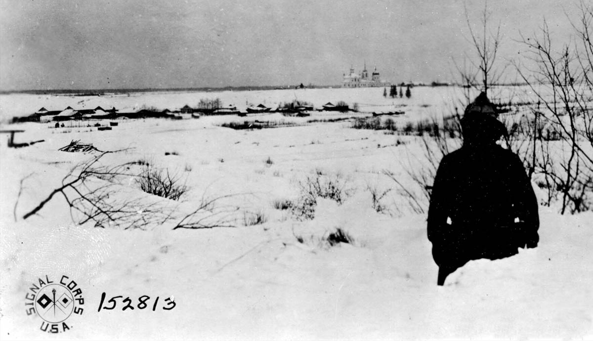 village shenkursk wilderness russia