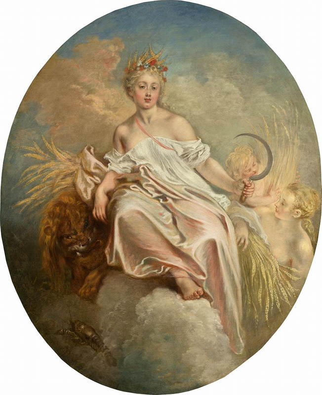 watteau demeter ceres summer