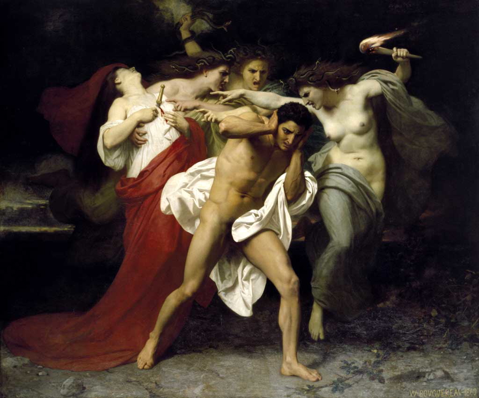 Orestes Pursued by the Furies