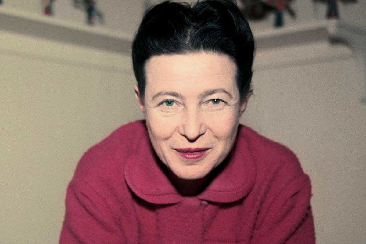 Simone de Beauvoir photo