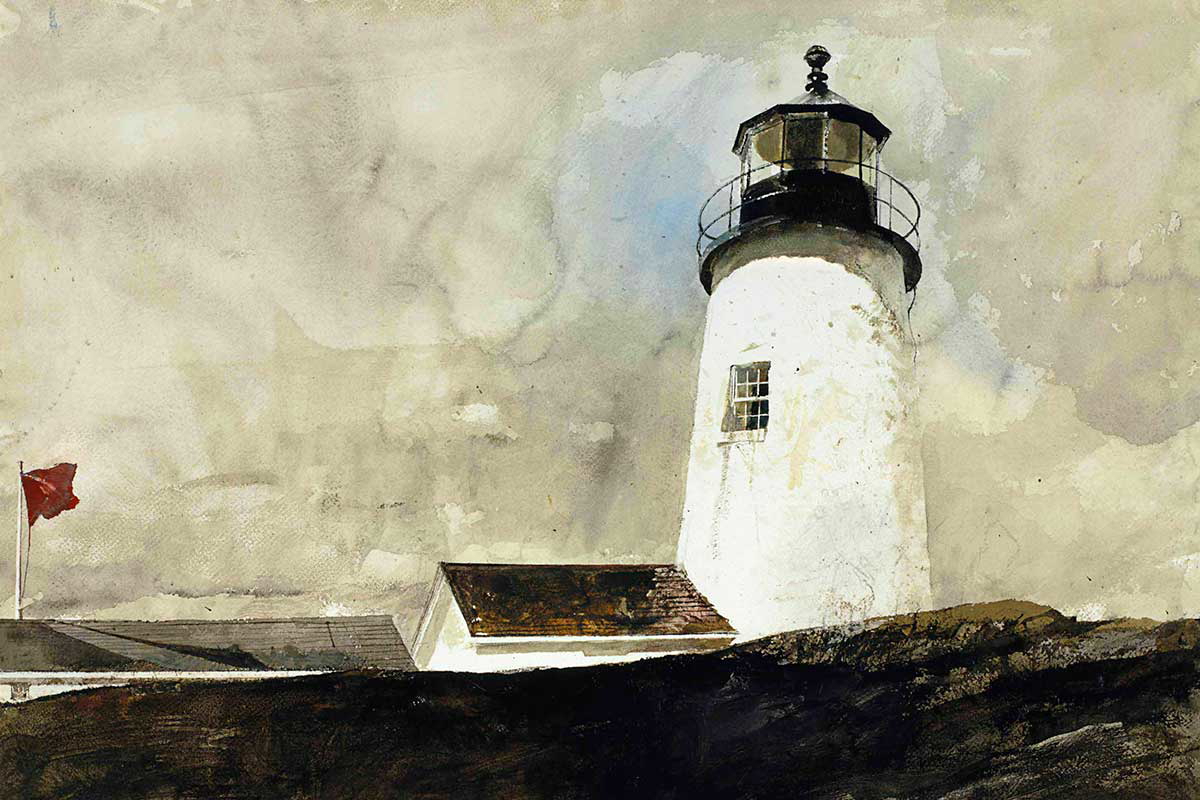 storm signal painting watercolor 