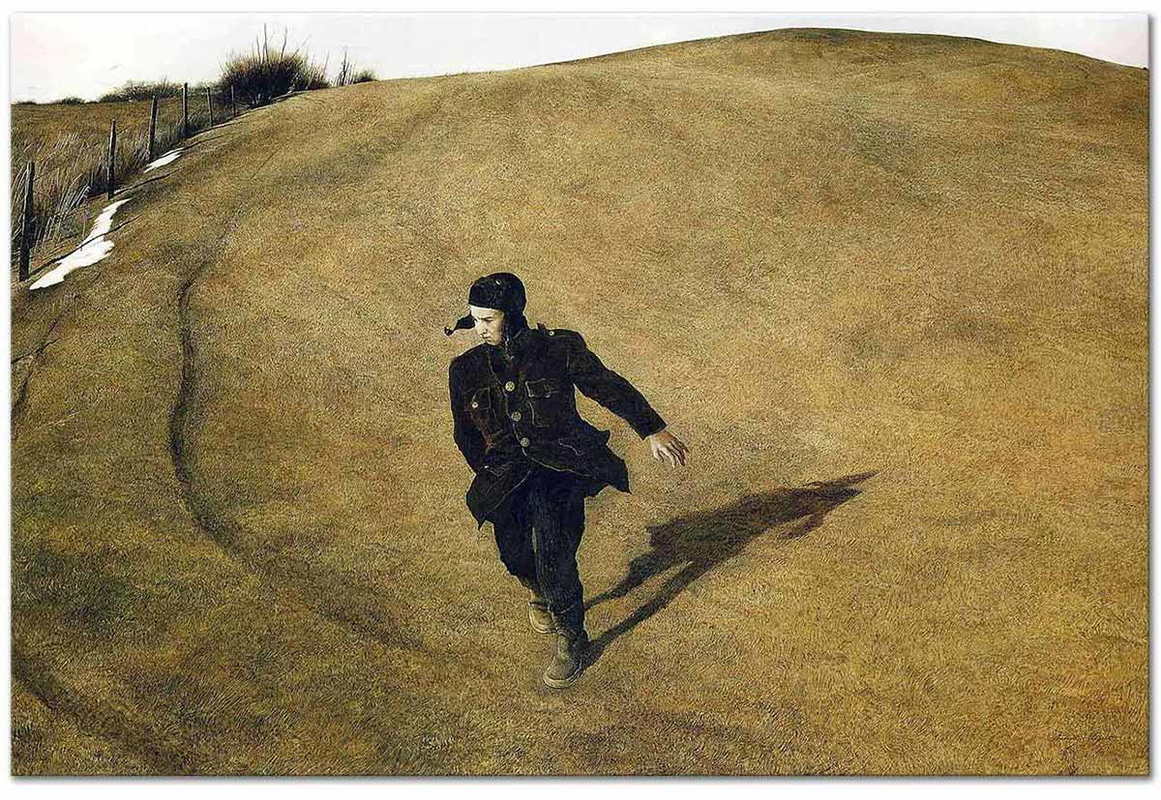 andrew wyeth winter painting