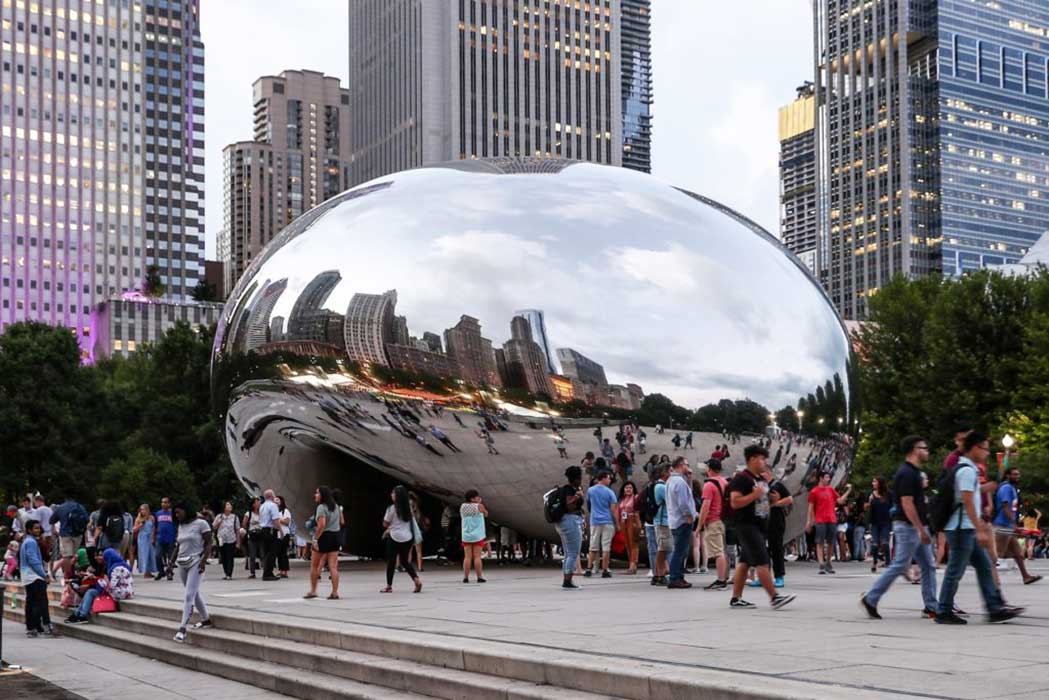 anish kapoor cloud gate bean