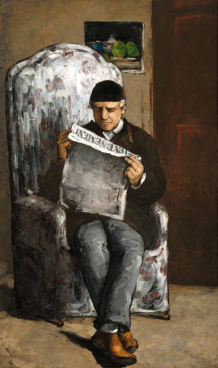 artists father cezanne