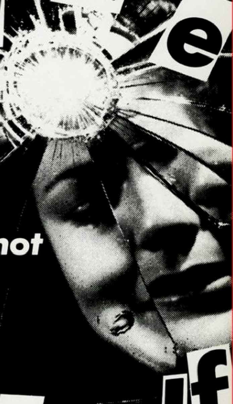 barbara kruger you are not yourself detail face
