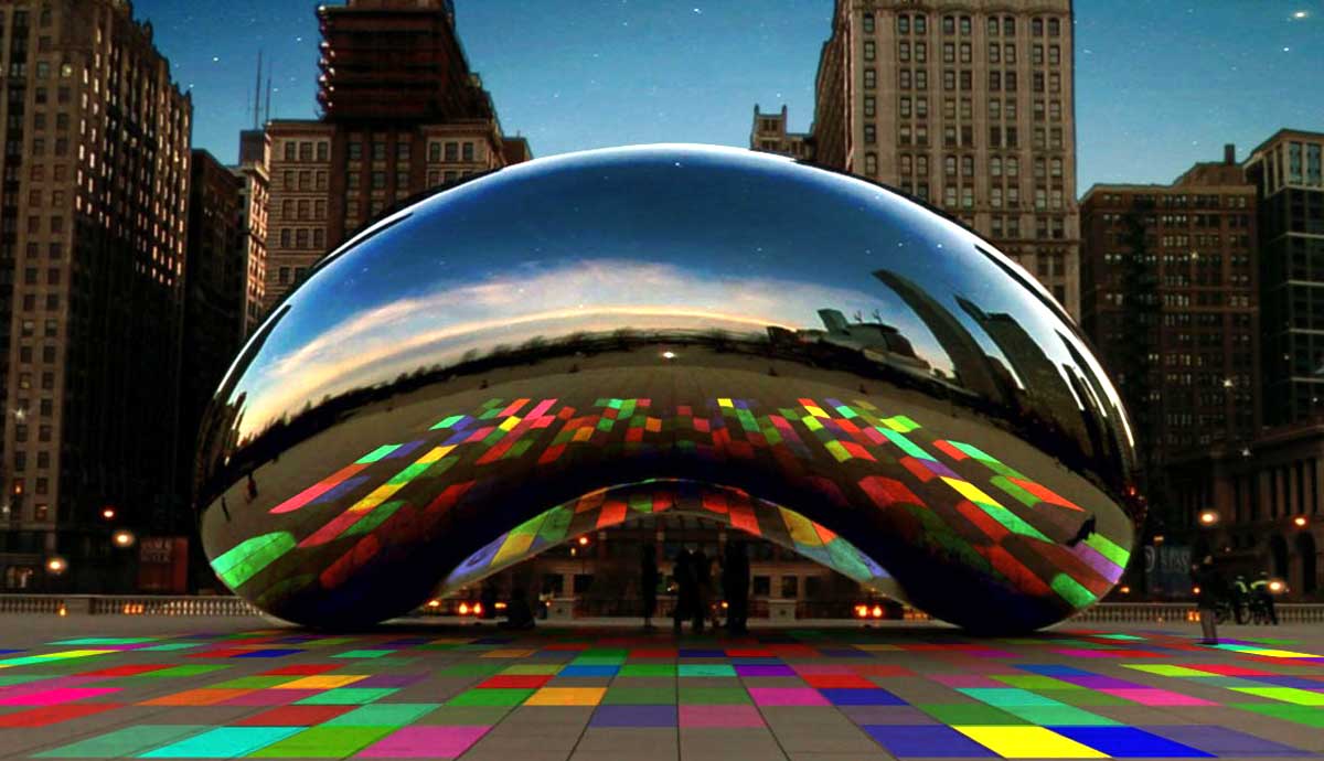 best anish kapoor sculpture cloudgate bean