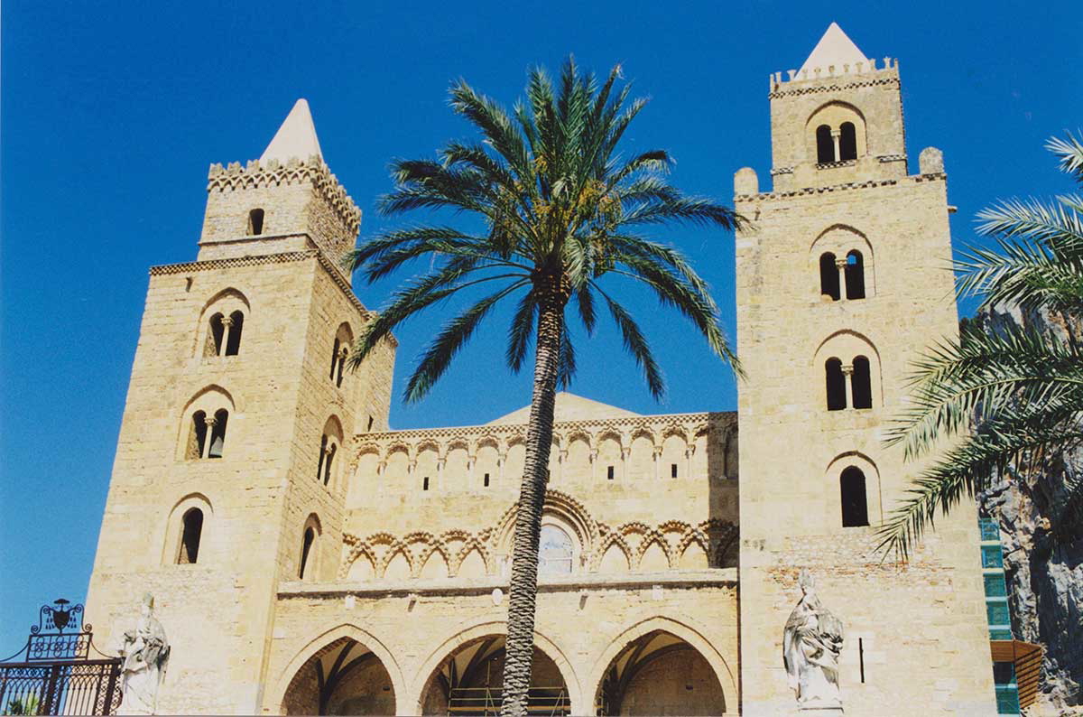 cefalu exterior norman sicily