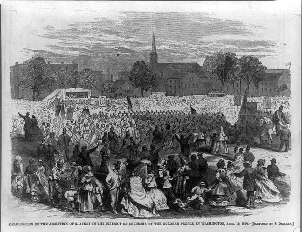 celebration abolition slavery washington dc