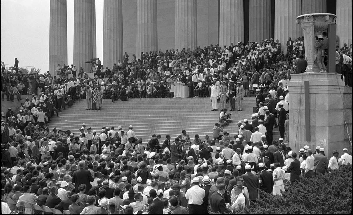 civil rights march washington jobs freedom supporters