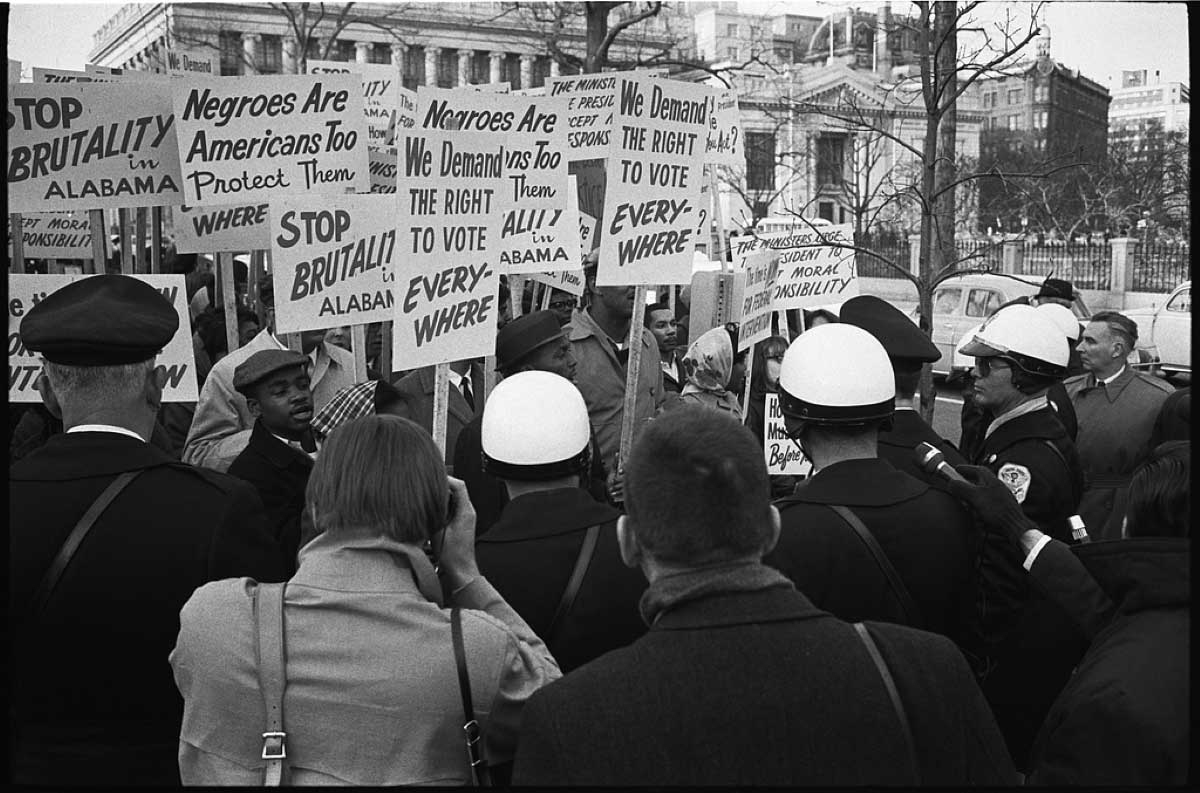 civil rights protest washington dc