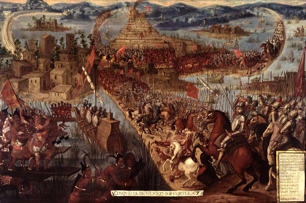 conquest of tenochtitlan cortes