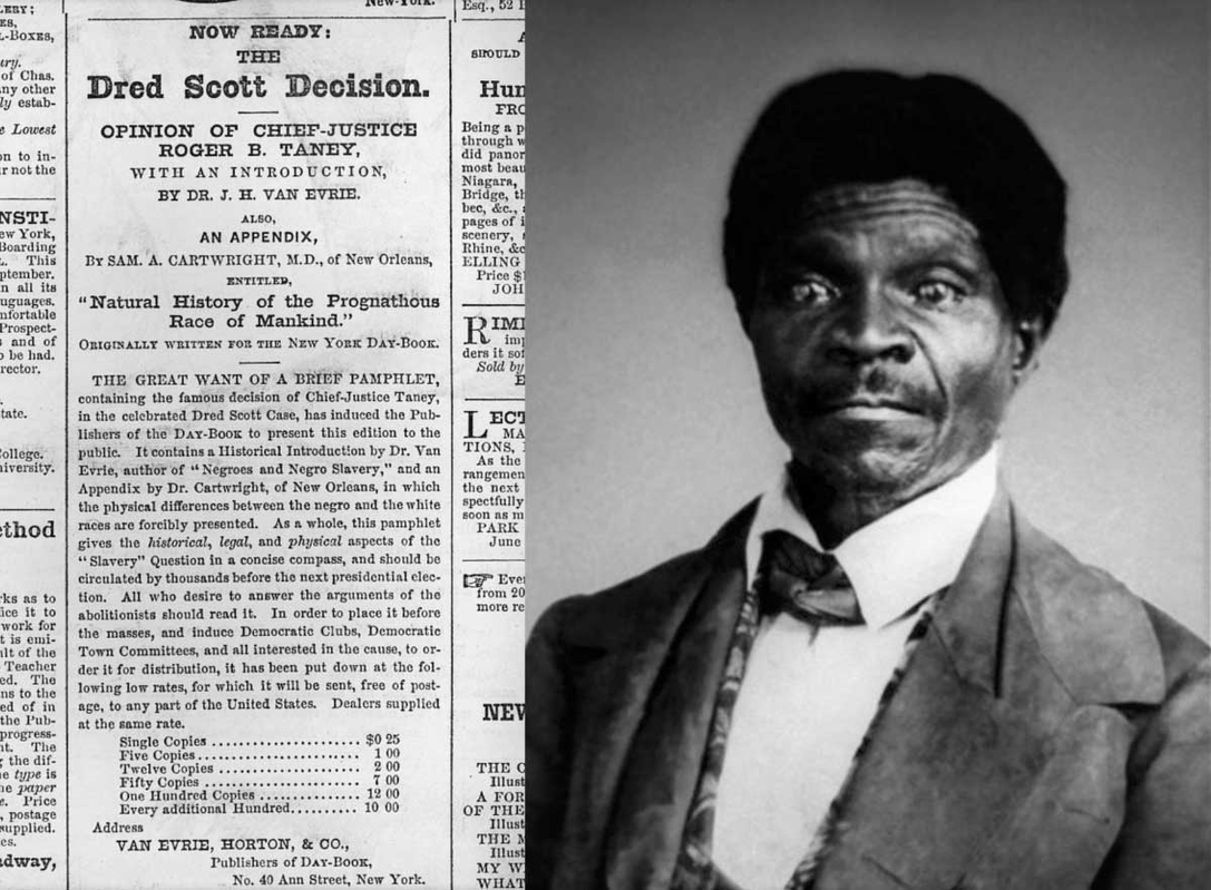 dred scott sandford supreme court decision