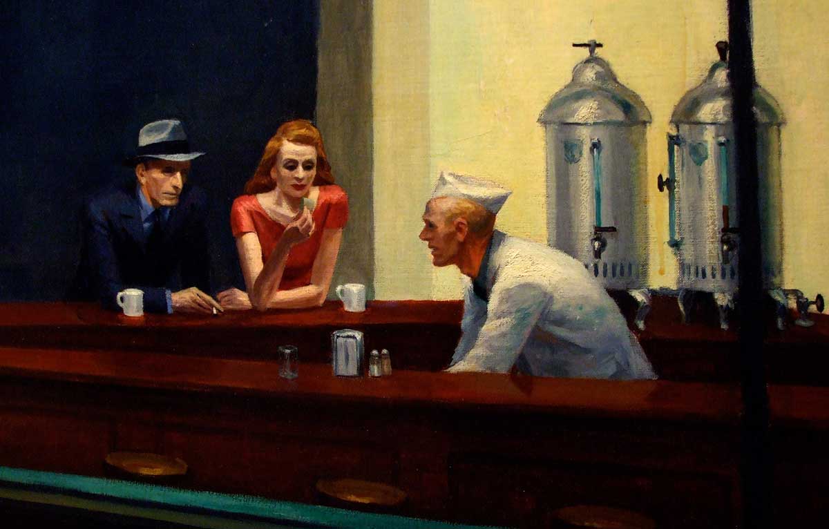 edward hopper nighthawks