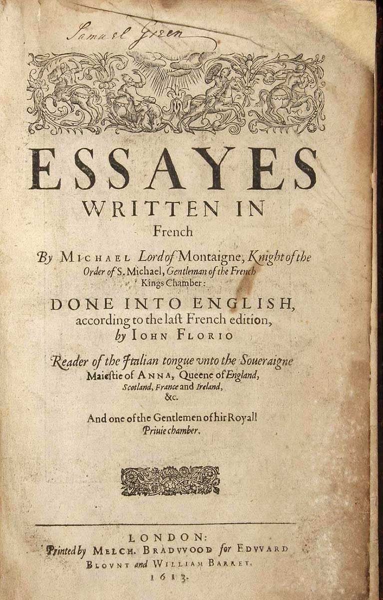 english edition montaigne essays