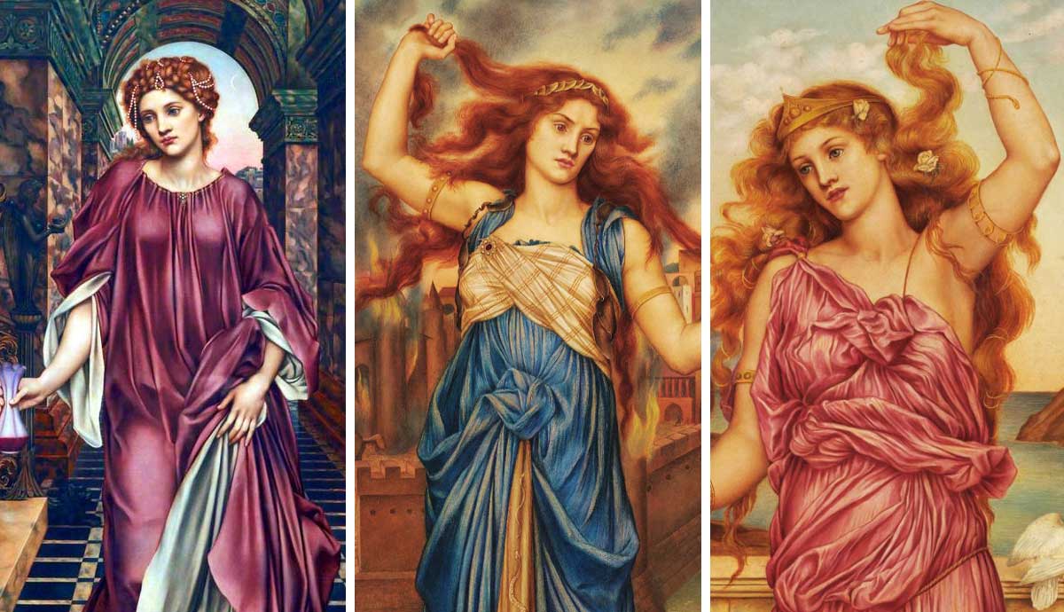 evelyn de morgan medea cassandra helen