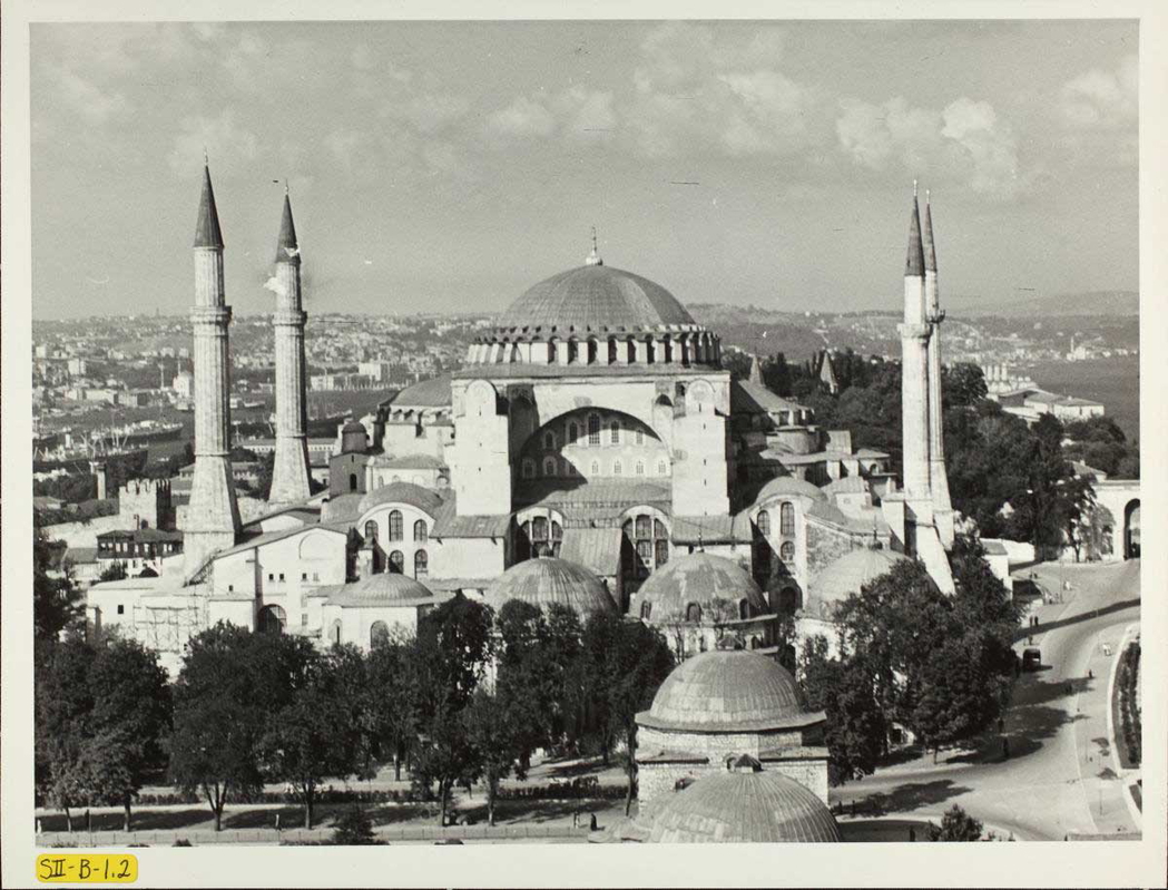 exterior hagia sophia istanbul photograph