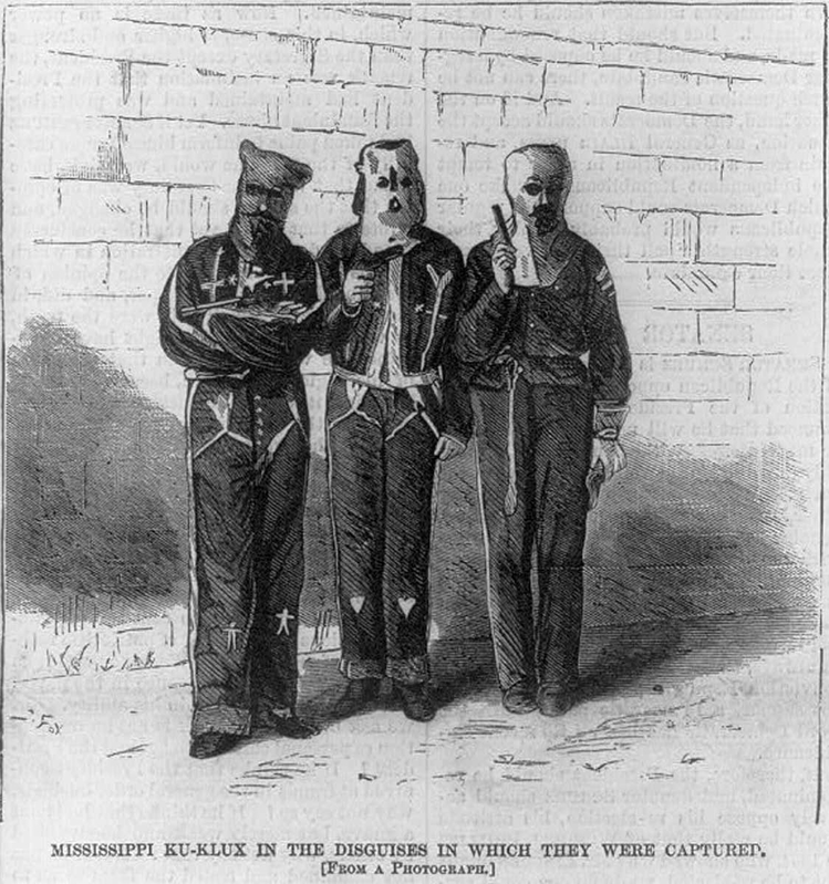 first ku klux klan