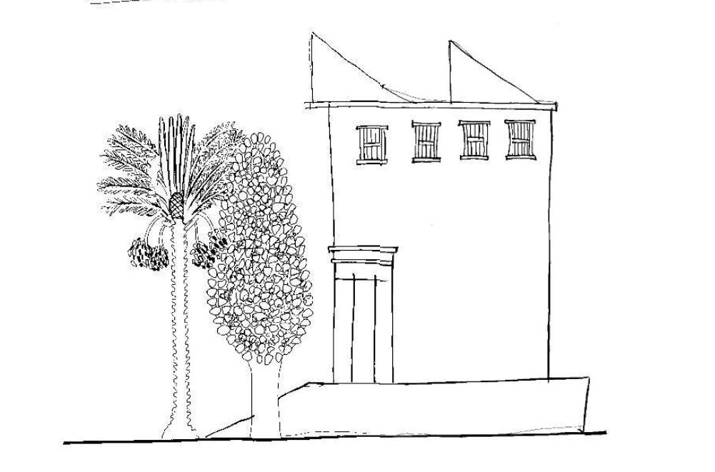 house of nakht line drawing