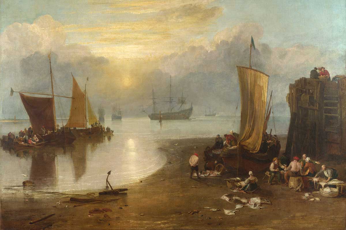 jmw turner sun rising vapour romantic painting