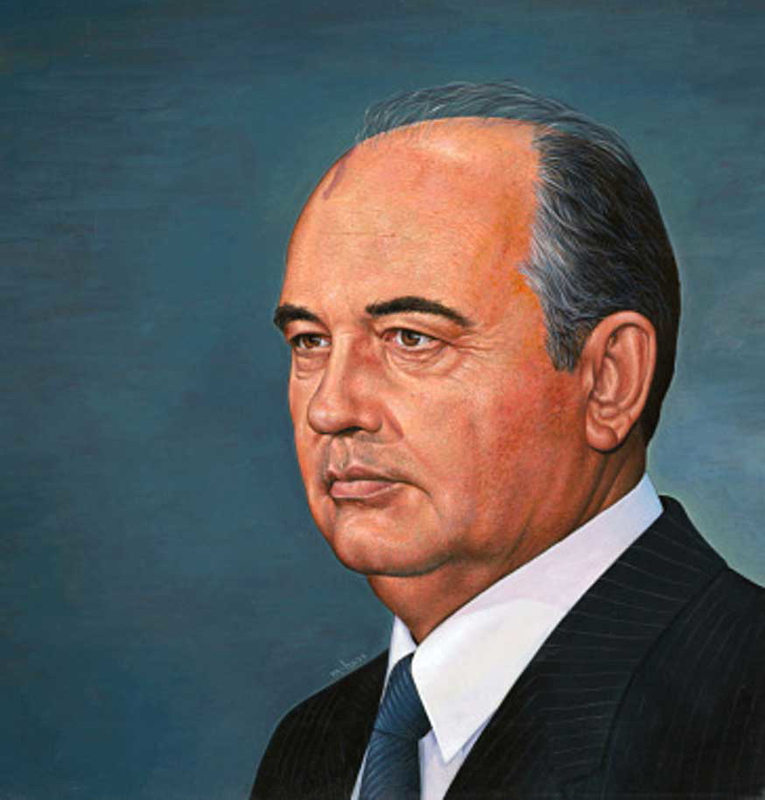 mark hess mikhail gorbachev painting russian leaders