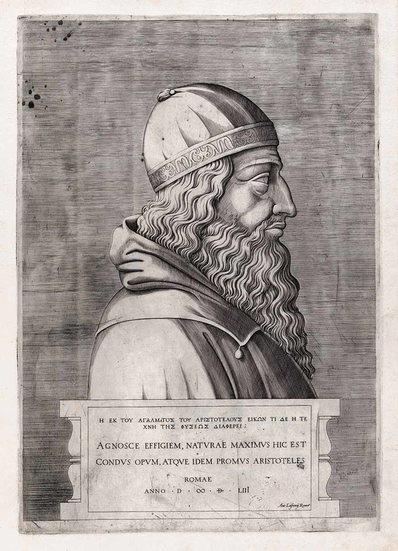 medieval illustration aristotle