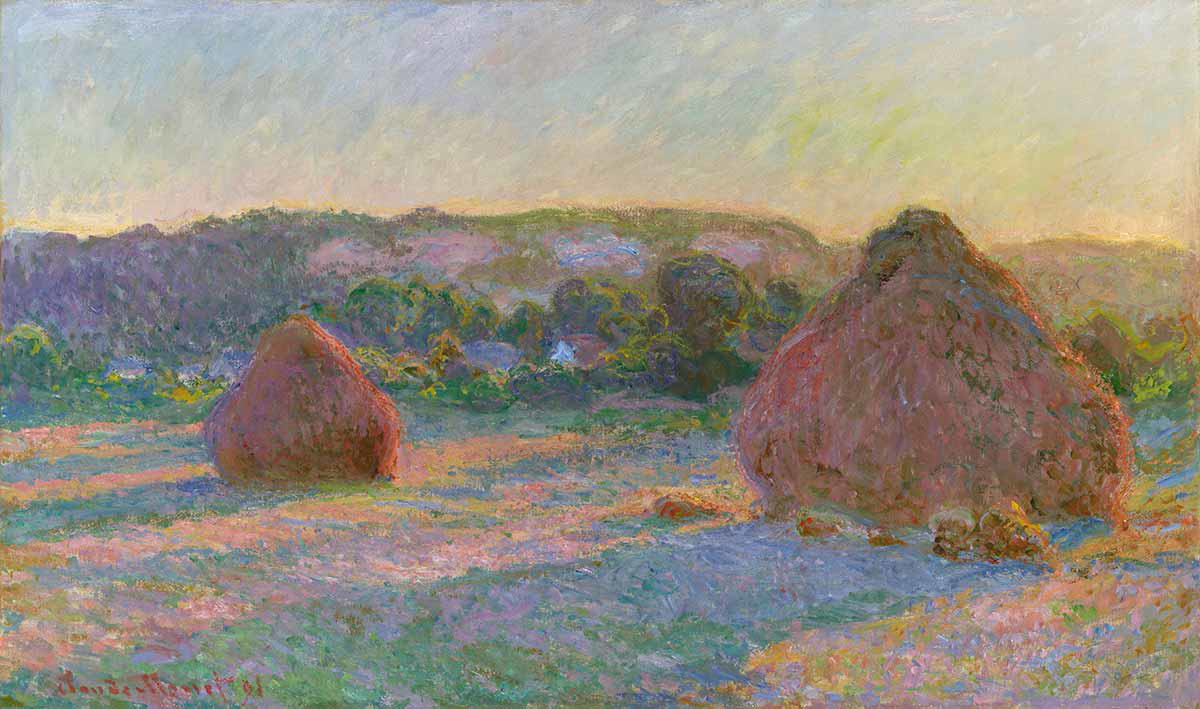 monet stacks wheat