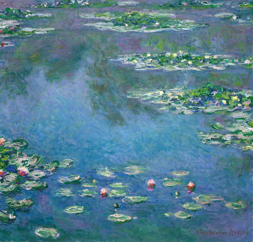 monet water lilies chicago