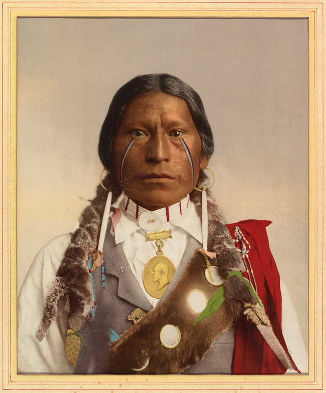 native american photo portrait