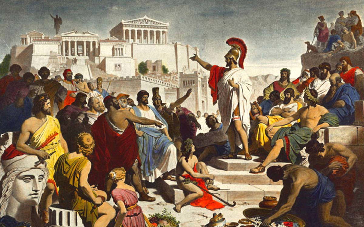 pericles funeral oration by Foltz