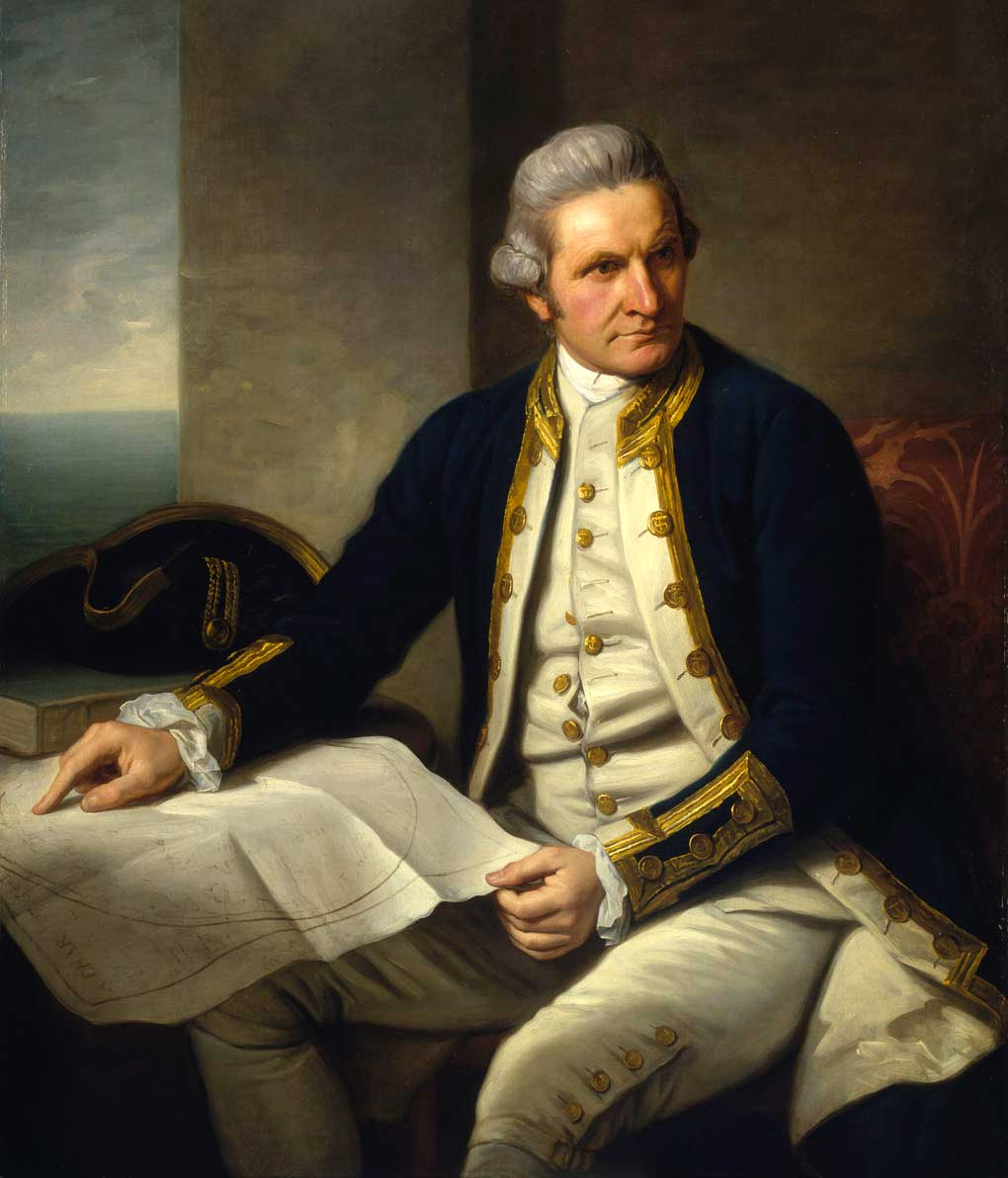 polynesians antarctica james cook british explorer