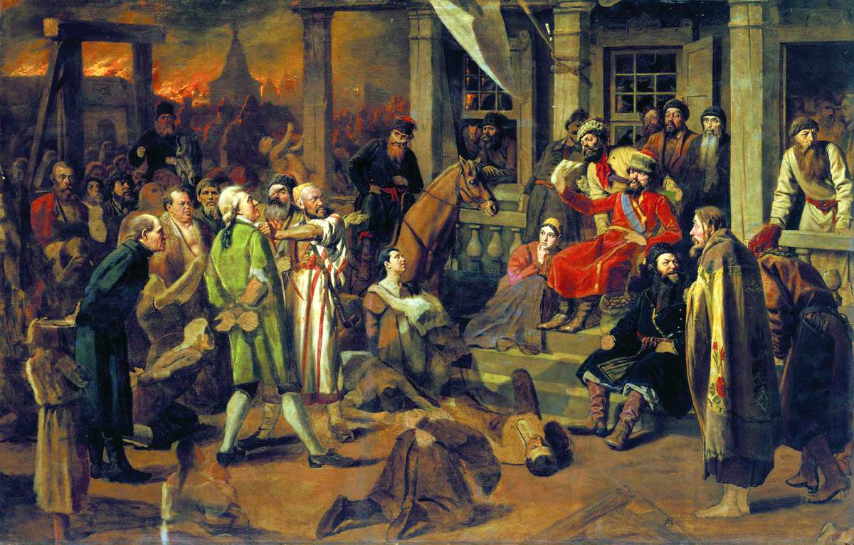 pugachev administering justice population