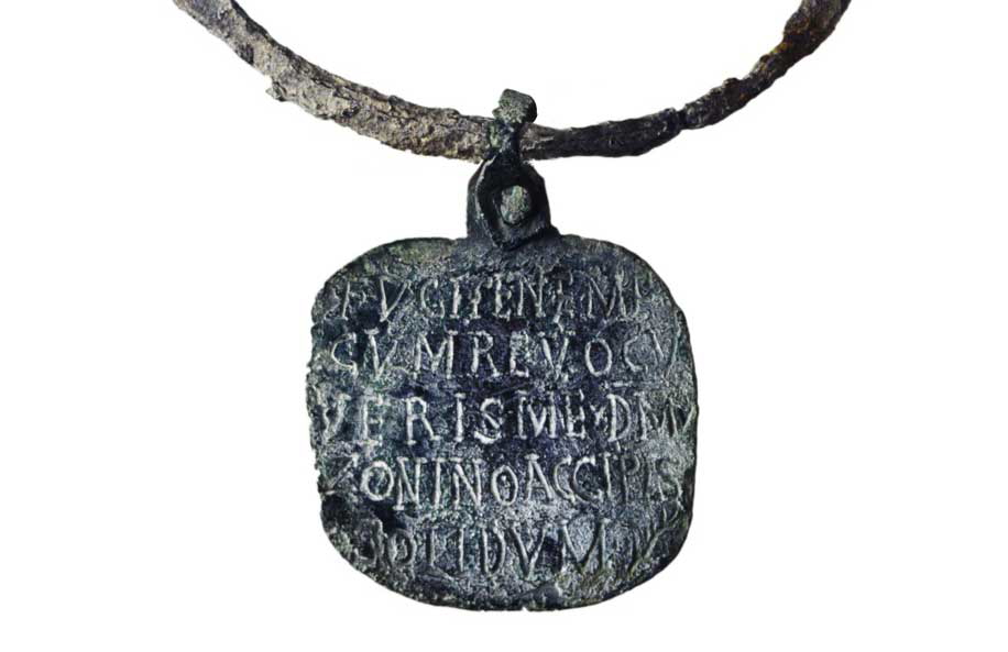 roman slave collar roman slavery