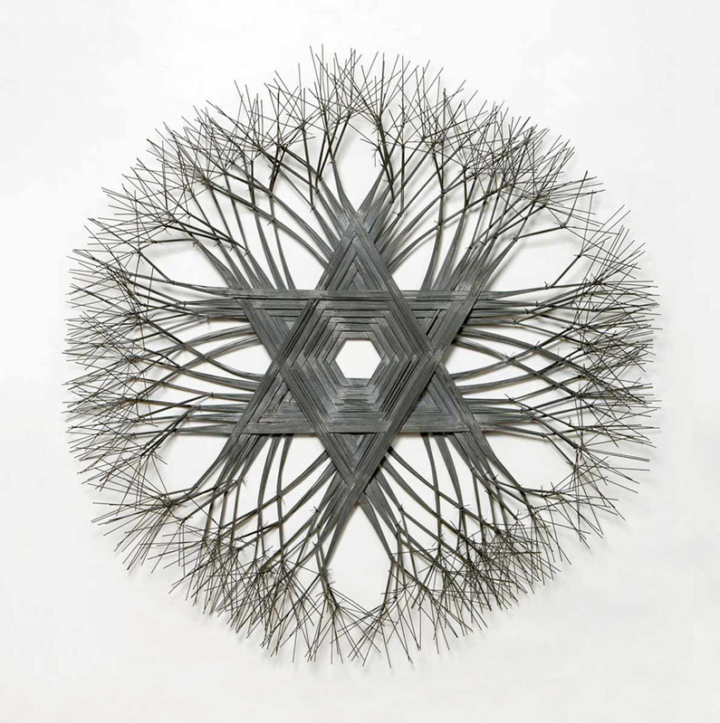 ruth asawa tied wire sculpture geometric
