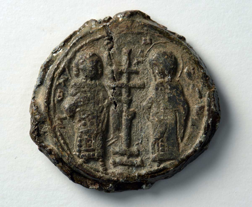 saint constantine and helena seal portrait
