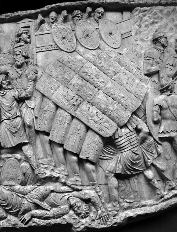 testudo relief