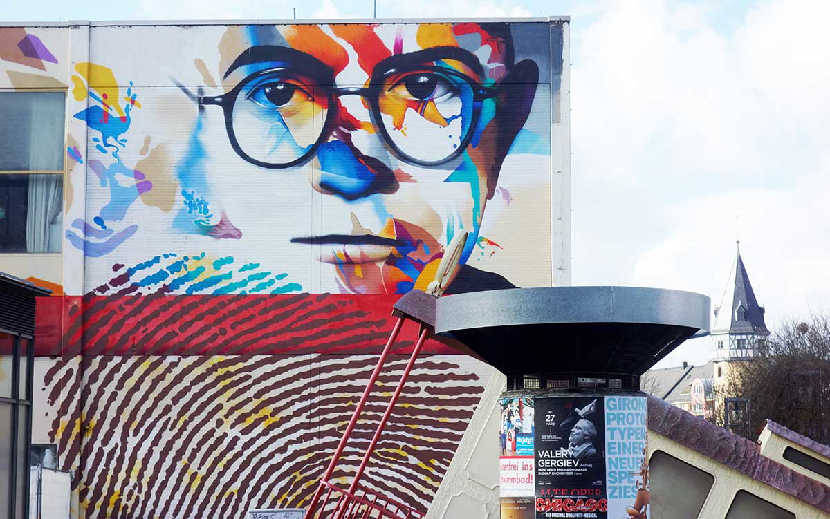 theodor adorno mural